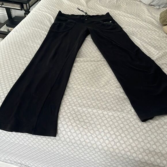 Pants - Bebe black flare leg lounging sweatpants
